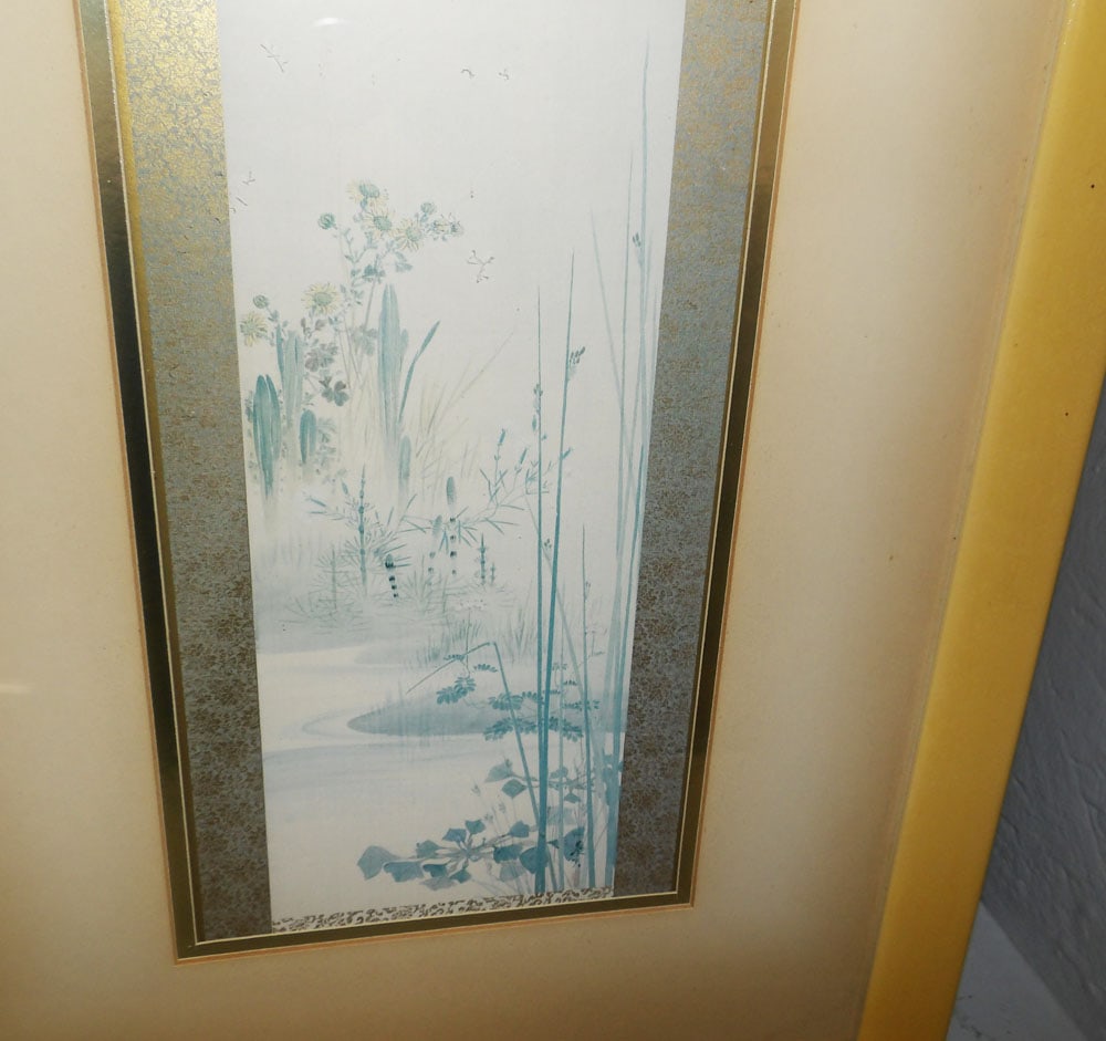 Two Oriental Framed Prints - 3