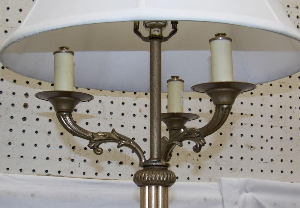 Painted Metal Floor Lamp - 3
