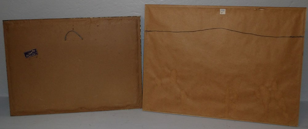 Two Framed Oriental Embroideries - 6