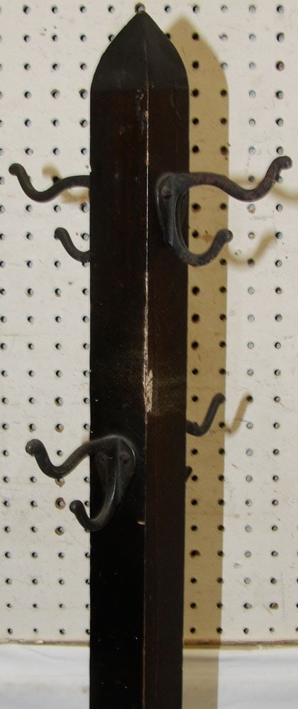 Mahogany Hat Stand - 4