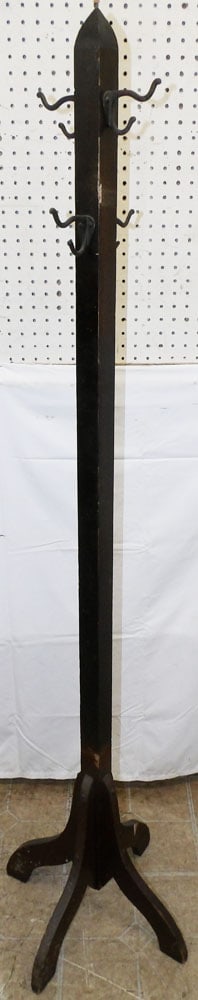 Mahogany Hat Stand - 5