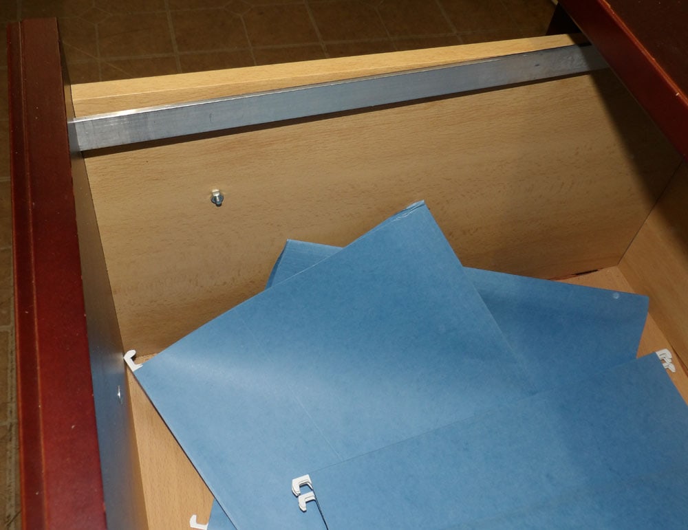 Cherry Filing Cabinet - 4