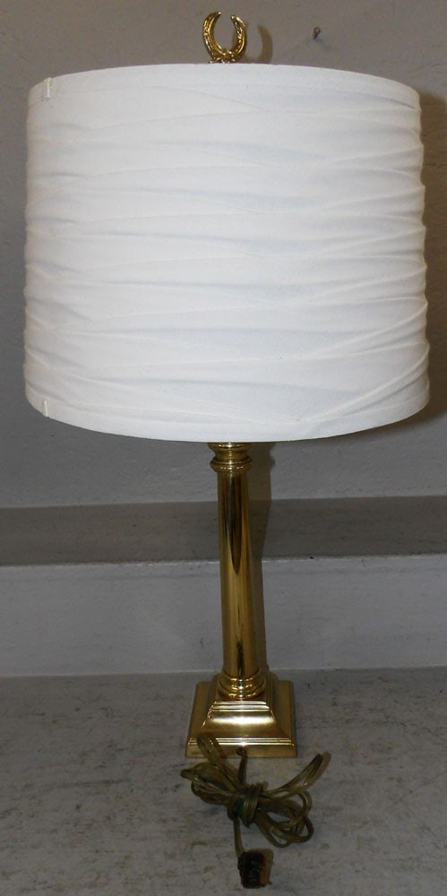 Brass Candlestick Lamp - 4