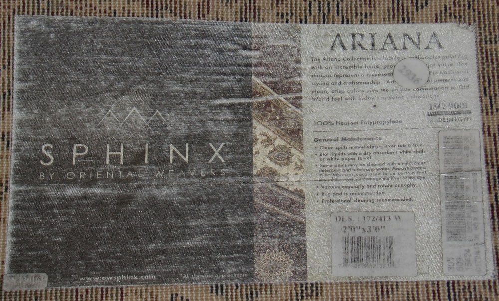 2' x 3" Machine Made Rug - 5