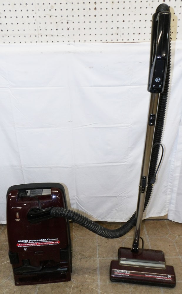 Hoover Vacuum Cleaner: Hoover Vacuum Cleaner . 47" L "ALL DESCRIPTIONS AND ANY CONDITION STATEMENT GIVEN BY LANGSTON AUCTION GALLERY ARE STRICTLY OPINIONS AND LANGSTON'S SHALL HAVE NO RESPONSIBILITY FOR ERRORS OR