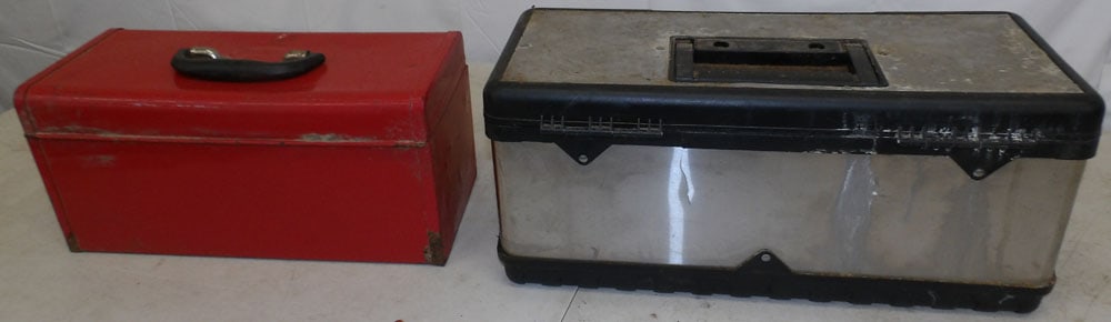 Two Boxes, (One Painted Metal) - 6