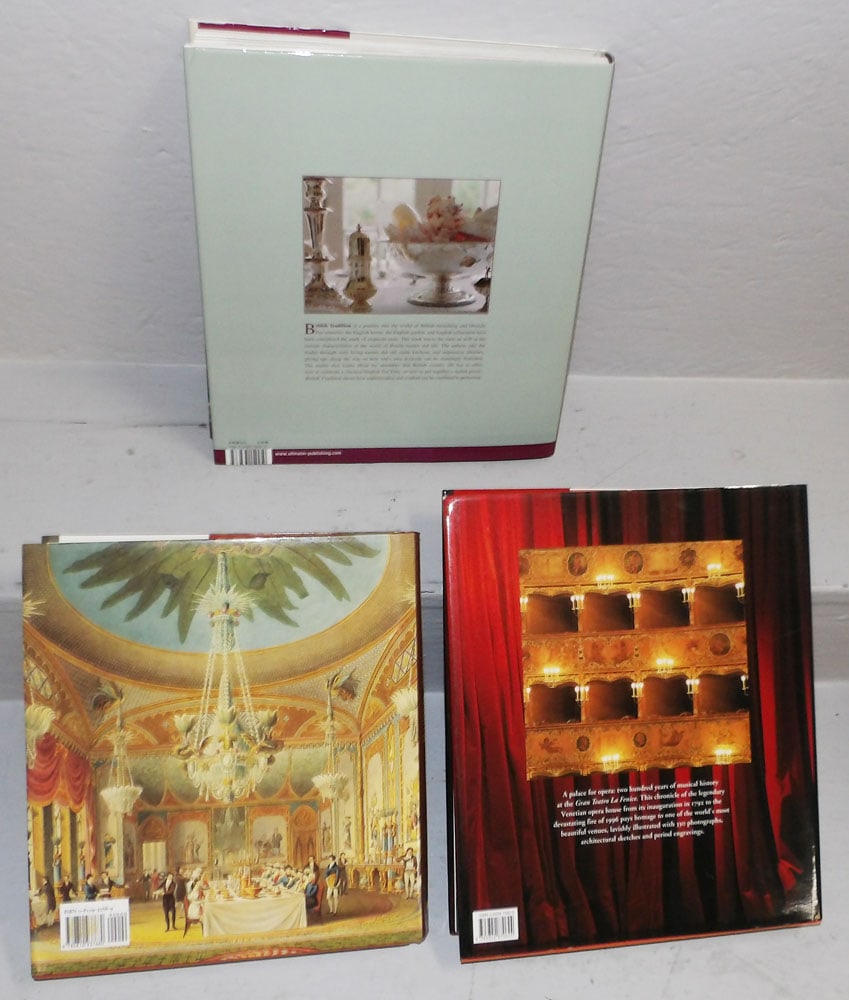 Three Coffee Table Books - 3
