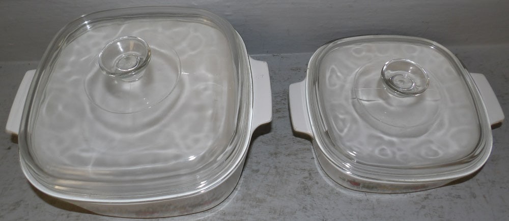 Two Vintage Corning Ware Casseroles - 4