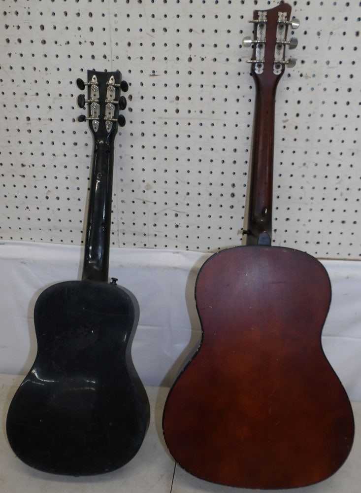 Two Child's Guitars, (As Found) - 3