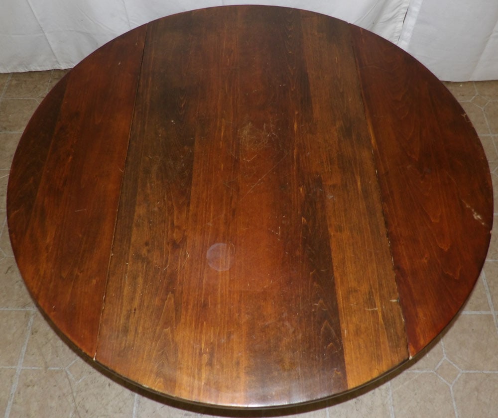 Cherry Drop Leaf Coffee Table - 3
