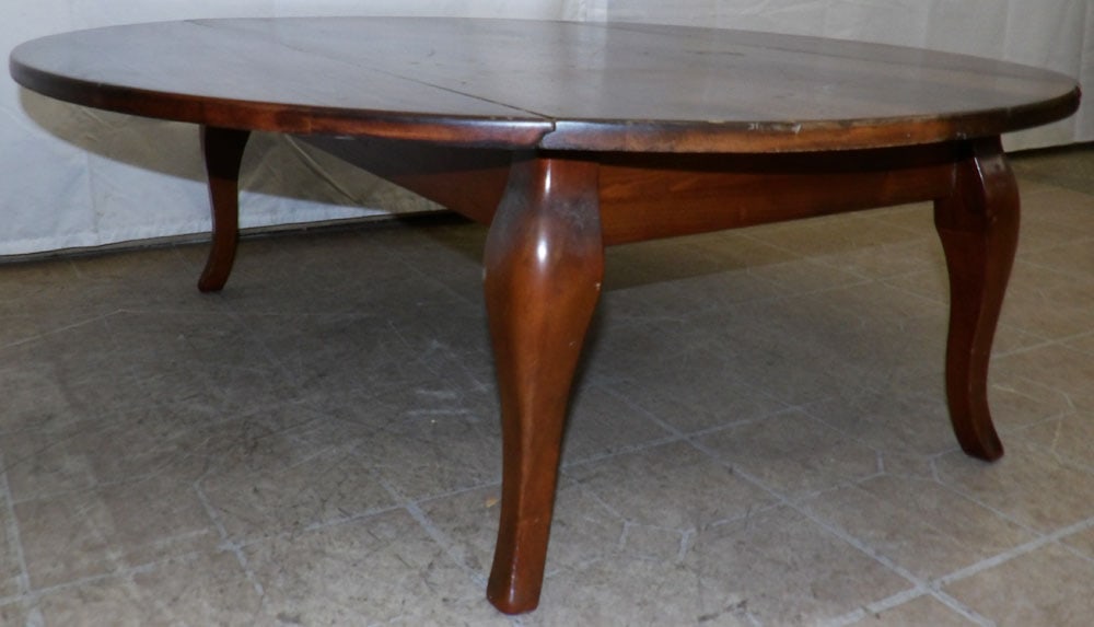 Cherry Drop Leaf Coffee Table - 4