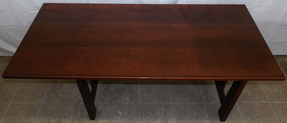 Modern Cherry Desk - 2