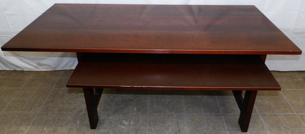 Modern Cherry Desk - 3