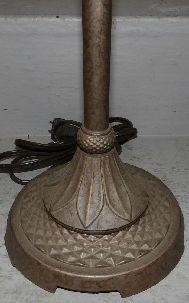 Three Painted Metal Lamps - 5