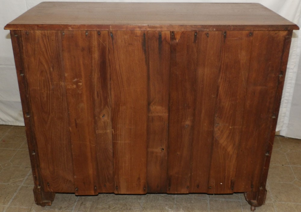 Antique Walnut Four Drawer Chest - 6