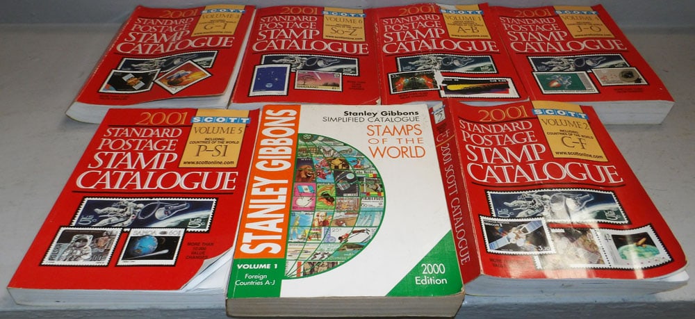 Lot of Stamp Reference Catalogs (1 of 5)