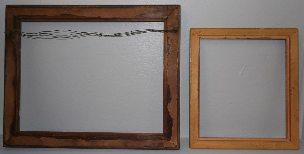 Two Antique Gilded Frames - 4
