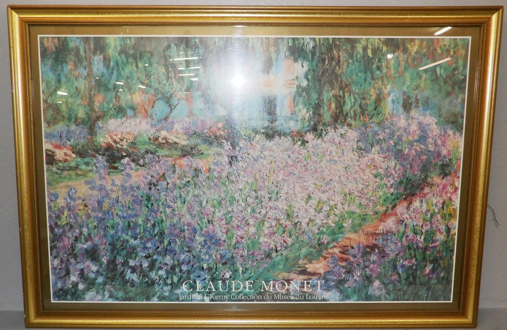 Framed Poster: Framed Poster . 26 1/2" x 38 3/4" "ALL DESCRIPTIONS AND ANY CONDITION STATEMENT GIVEN BY LANGSTON AUCTION GALLERY ARE STRICTLY OPINIONS AND LANGSTON'S SHALL HAVE NO RESPONSIBILITY FOR ERRORS OR
