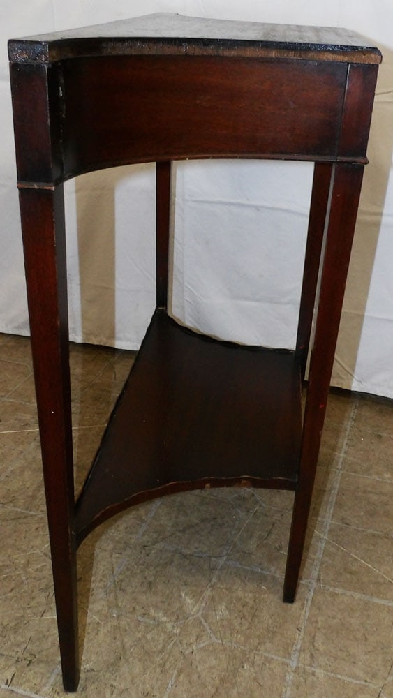 Mahogany One Drawer Console - 4