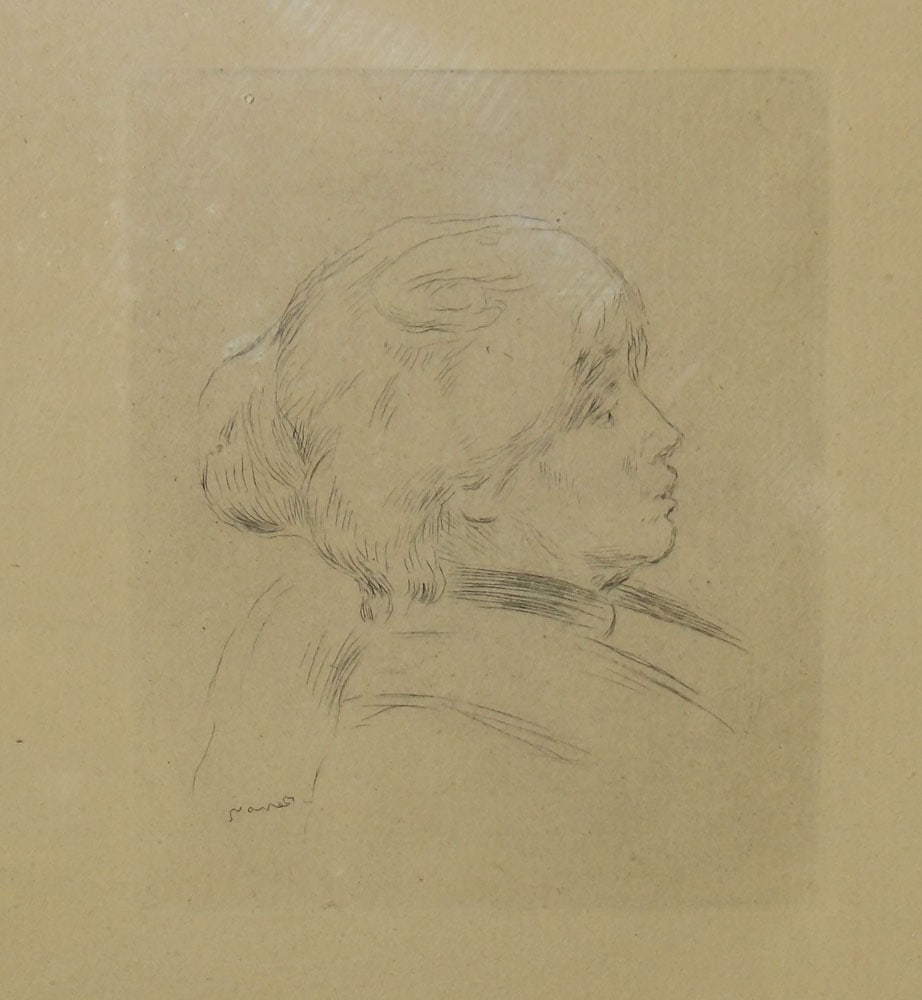 Two Framed Etchings - 2