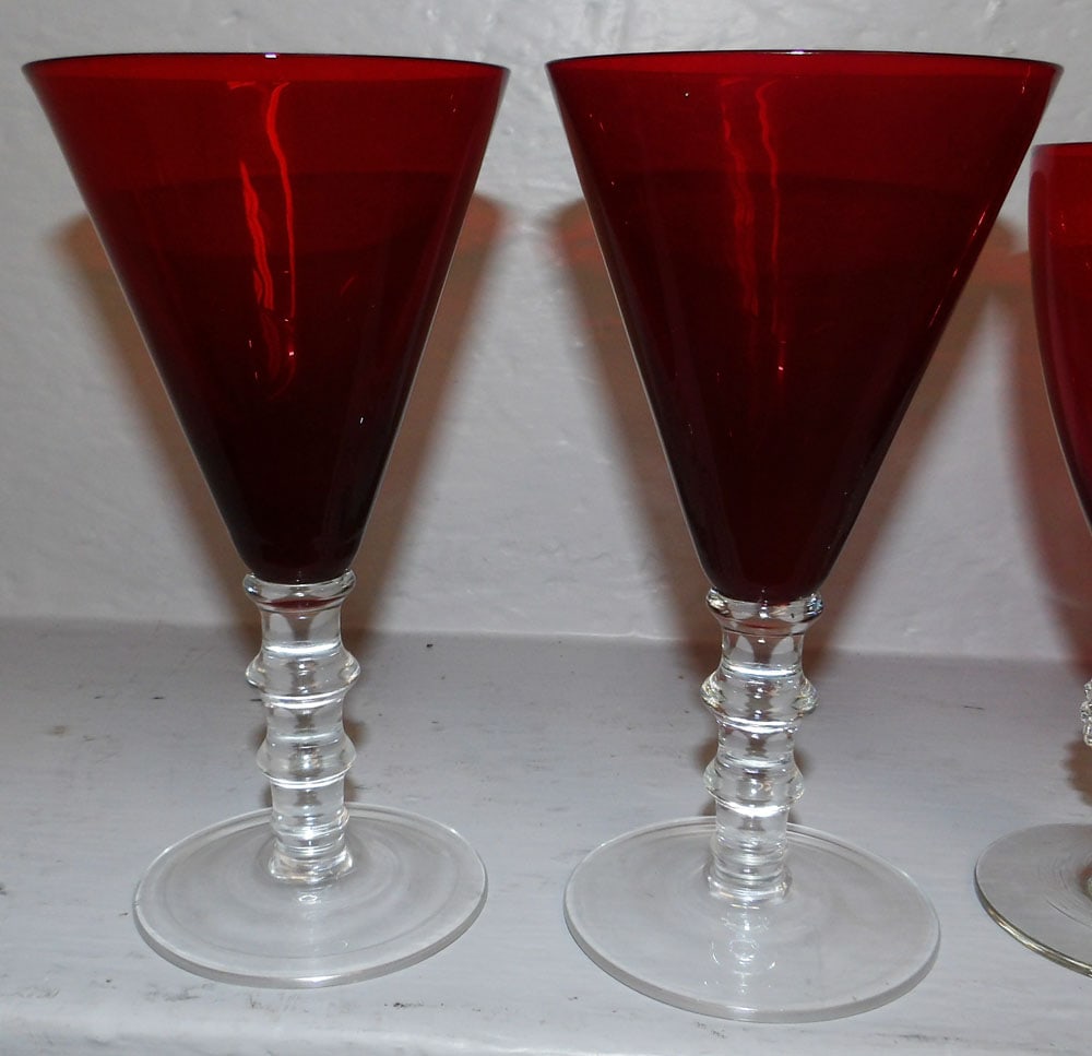 Lot of Ruby Glasses - 3