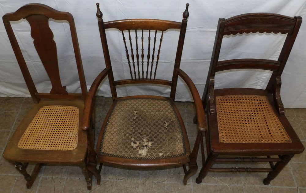 Three Antique Chairs - 2