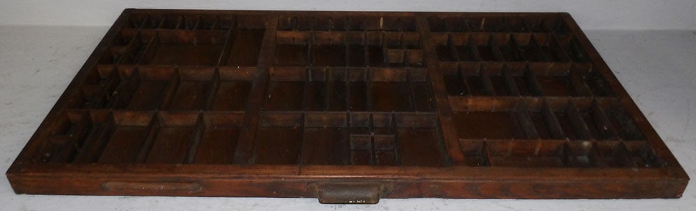 Antique Printers Tray (1 of 5)