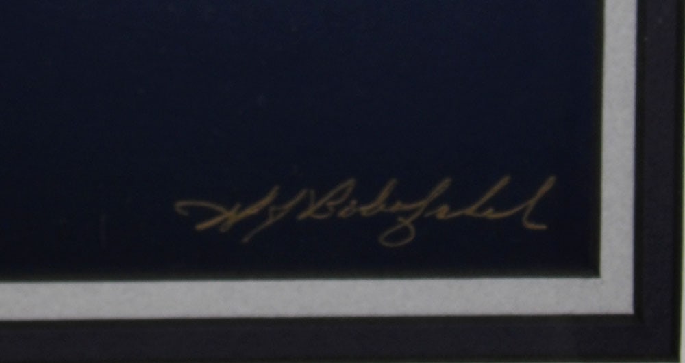 Framed Photo Artist Signed - 4