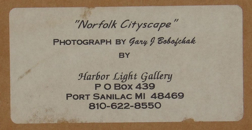 Framed Photo Artist Signed - 6