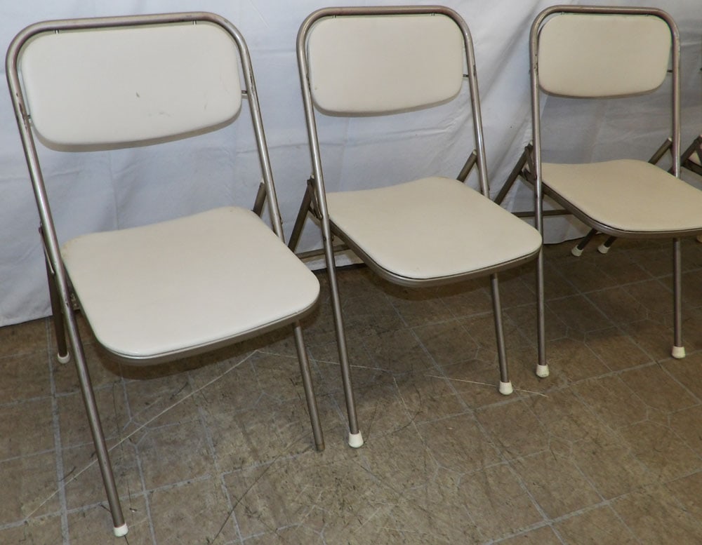 Four Samsonite Folding Chairs - 2