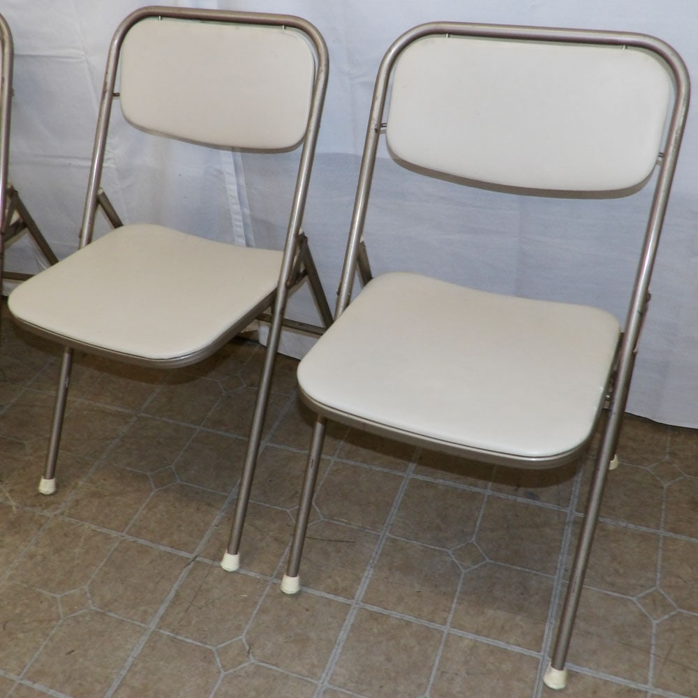 Four Samsonite Folding Chairs - 3
