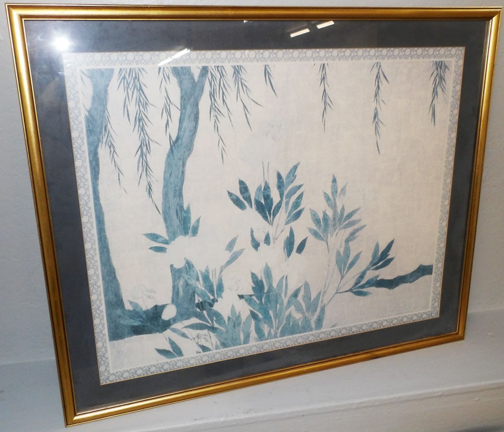 Framed Print: Framed Print . 28 1/4" H 34 1/2" W "ALL DESCRIPTIONS AND ANY CONDITION STATEMENT GIVEN BY LANGSTON AUCTION GALLERY ARE STRICTLY OPINIONS AND LANGSTON'S SHALL HAVE NO RESPONSIBILITY FOR ERRORS OR