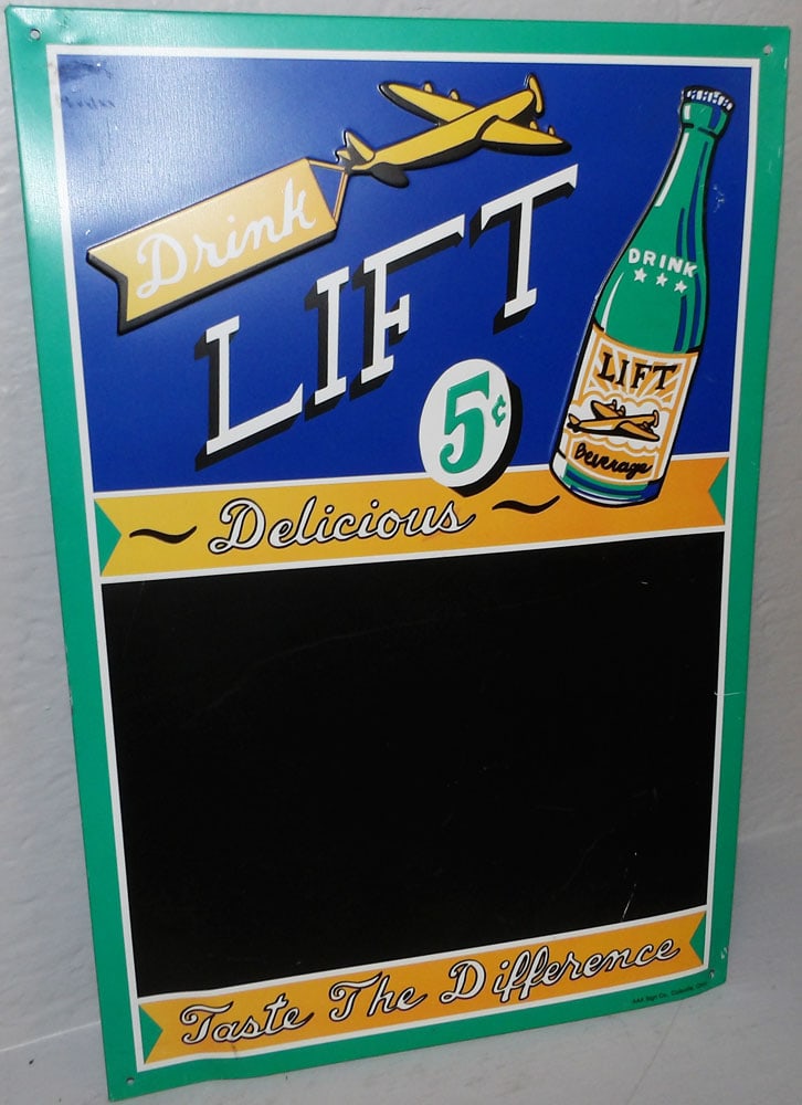 Painted Metal Sign: Painted Metal Sign . 18" x 12" "ALL DESCRIPTIONS AND ANY CONDITION STATEMENT GIVEN BY LANGSTON AUCTION GALLERY ARE STRICTLY OPINIONS AND LANGSTON'S SHALL HAVE NO RESPONSIBILITY FOR ERRORS OR