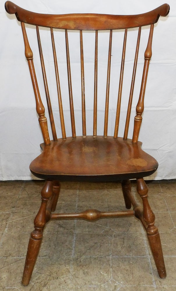 Maple Windsor Style Side Chair by Nichols & Stone (1 of 4)