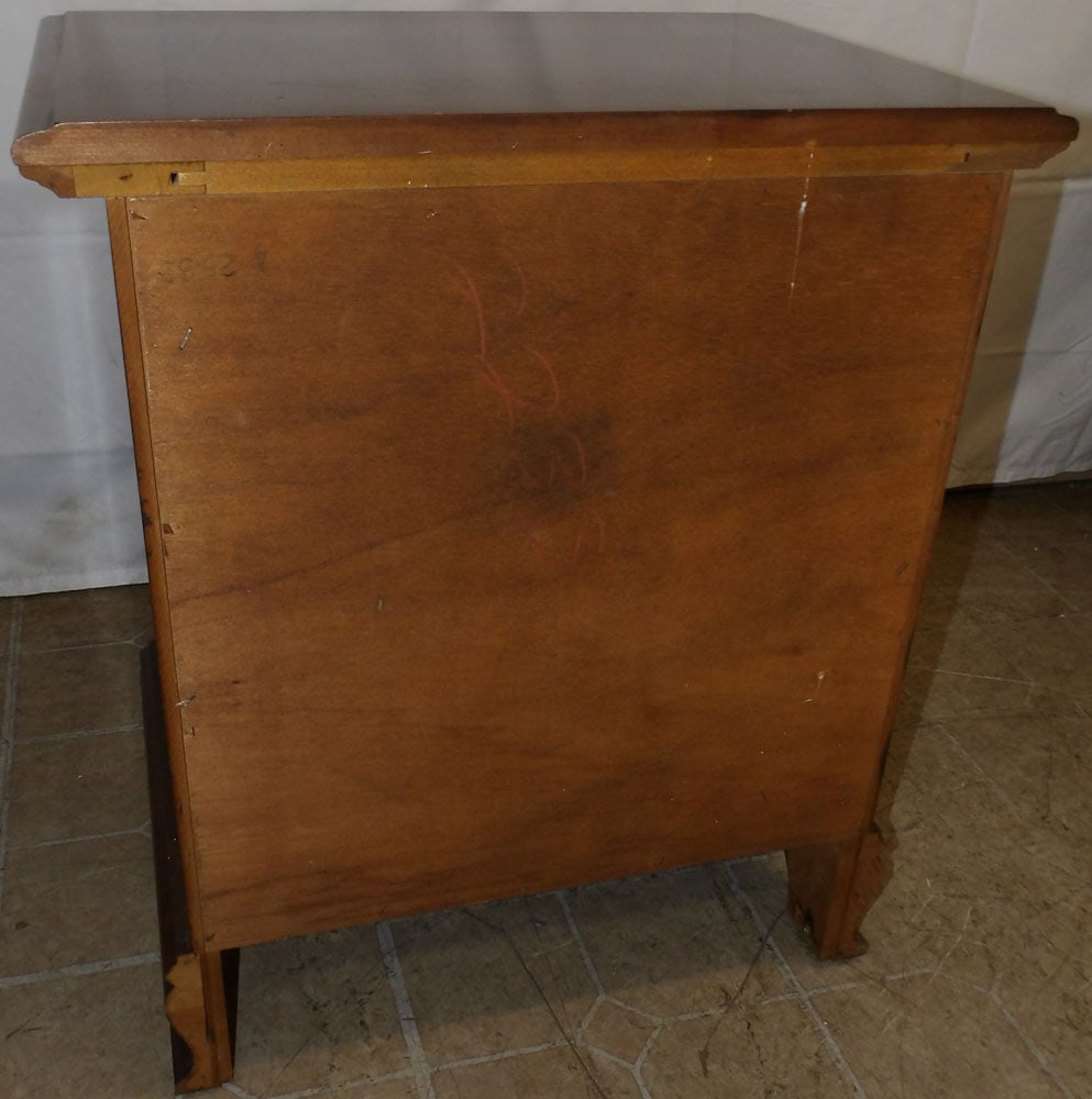Cherry Three Drawer Night Stand - 4
