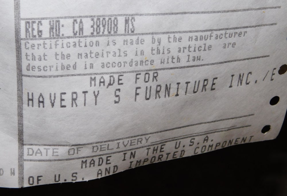 Modern Upholstered Sofa by Haverty's - 4
