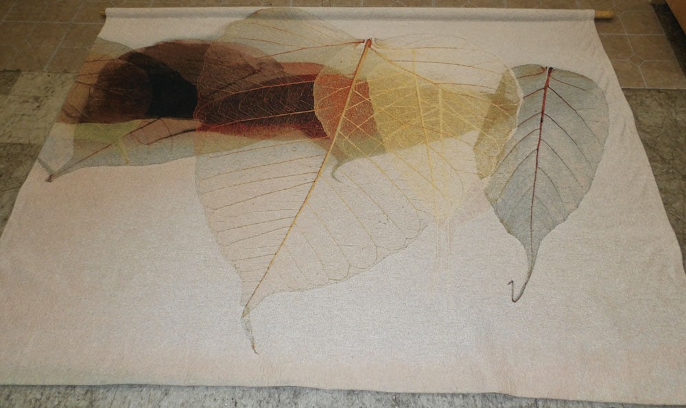 5' x 6' 8" Hanging Tapestry: 5' x 6' 8" Hanging Tapestry. "ALL DESCRIPTIONS AND ANY CONDITION STATEMENT GIVEN BY LANGSTON AUCTION GALLERY ARE STRICTLY OPINIONS AND LANGSTON'S SHALL HAVE NO RESPONSIBILITY FOR ERRORS OR OMISSIONS.