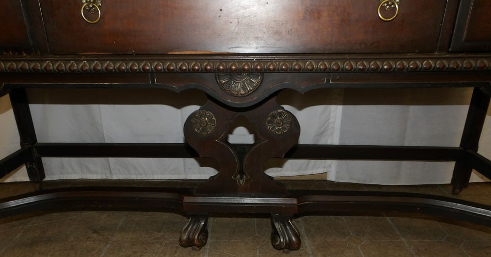 Antique Walnut Sideboard - 8