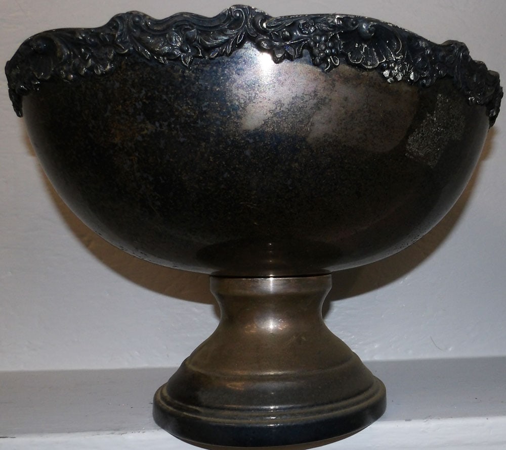 Silverplated Punch Bowl - 3