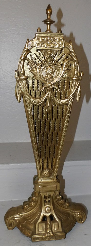 Brass Fireplace Screen - 4
