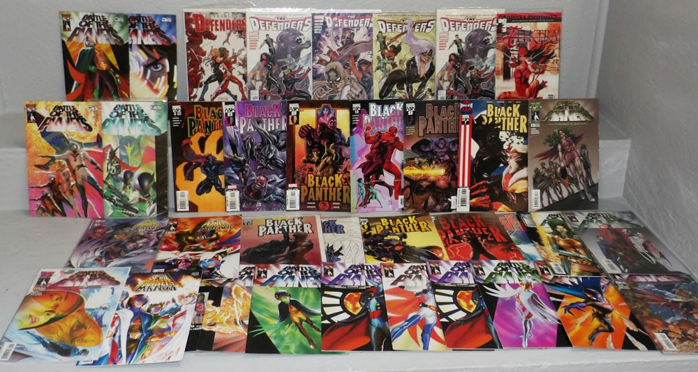 Over Thirty Five 2000's Battle of Planets, Black Panther, & The Defenders Comic Books (1 of 16)