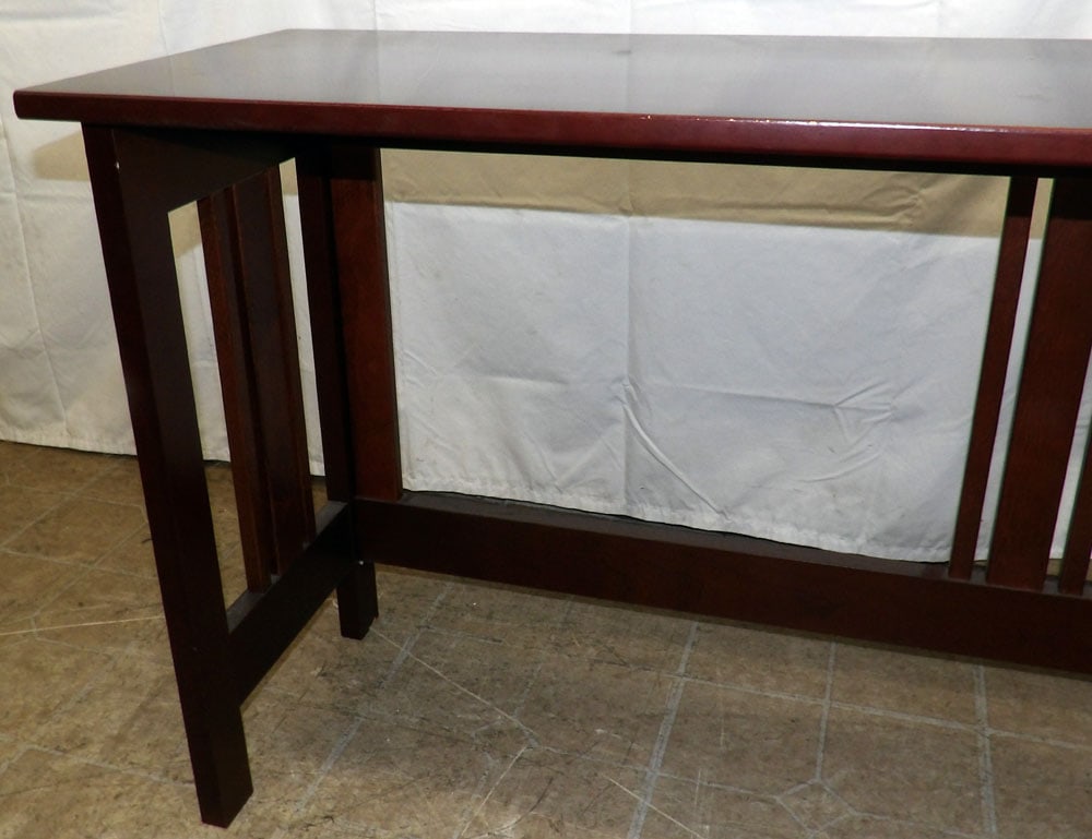 Modern Cherry Console - 3