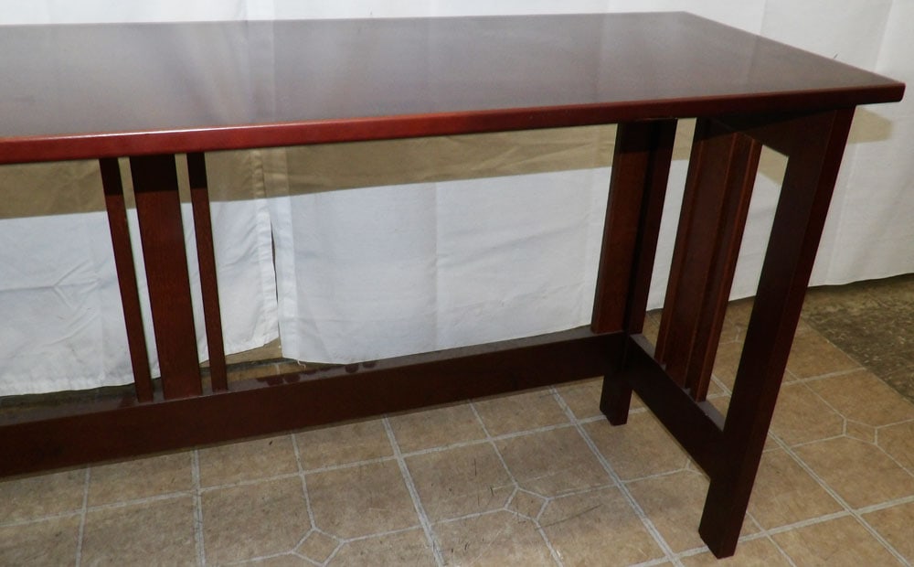 Modern Cherry Console - 4