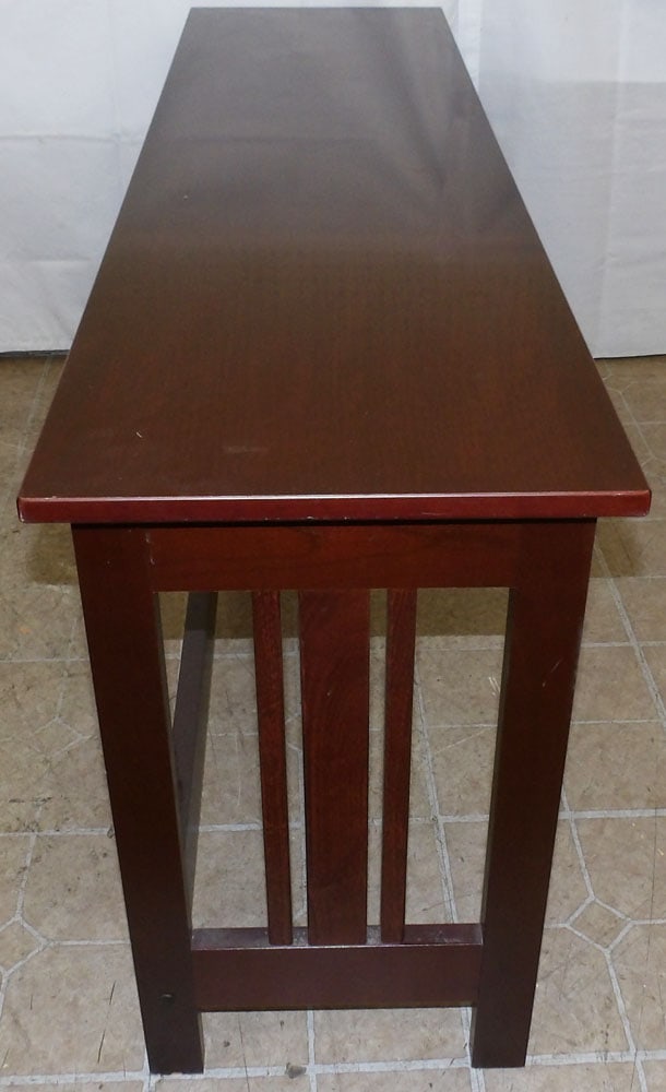 Modern Cherry Console - 5