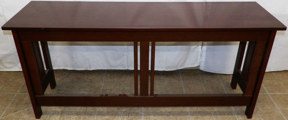 Modern Cherry Console - 6
