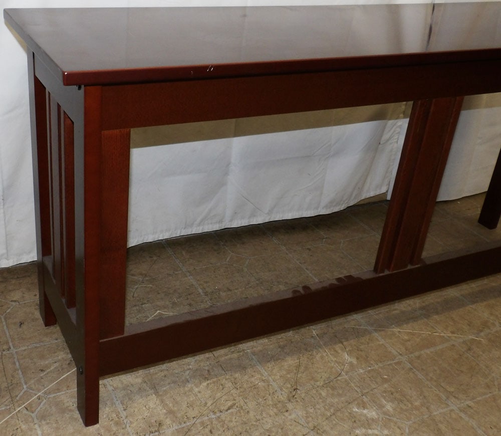 Modern Cherry Console - 7