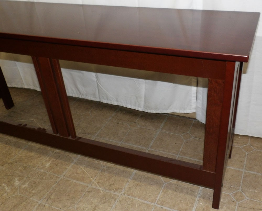 Modern Cherry Console - 8