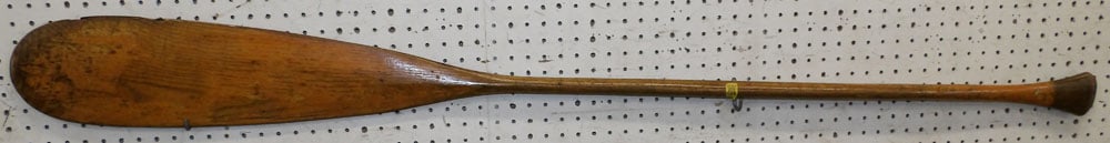 Vintage Oak Boat Oar (1 of 3)