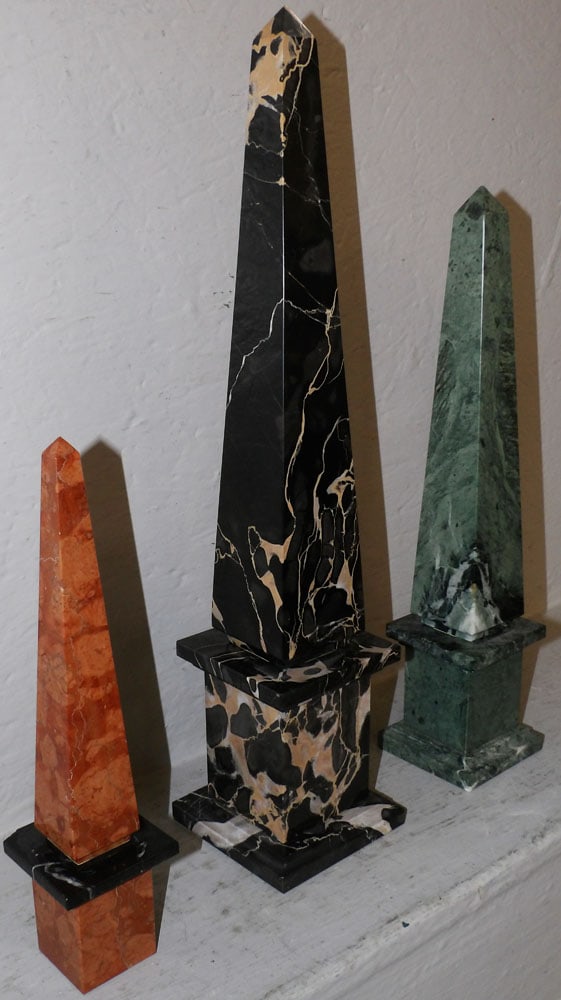 Three Marble Obelisks - 2