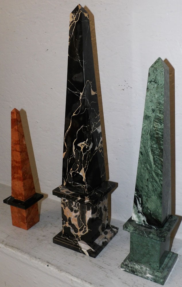 Three Marble Obelisks - 3